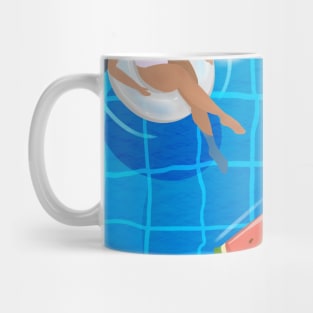 Swimming pool Ladies Mug